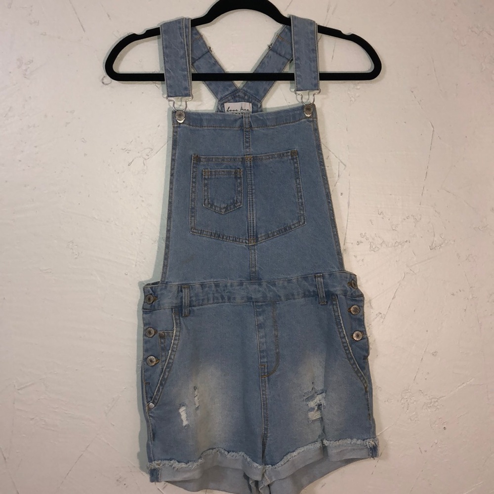 Overall shorts